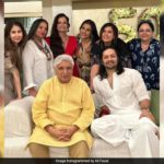 More Pics From Shabana Azmi's 74th Birthday Celebrations With Javed Akhtar, Ali Fazal And Others